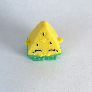 Shopkins Season 1 Ultra Rare Sparkly Melonie Pips Yellow 1-012